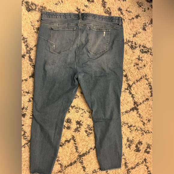 Torrid Bombshell skinny button fly jeans plus size 22 premium stretch denim - Picture 4 of 5